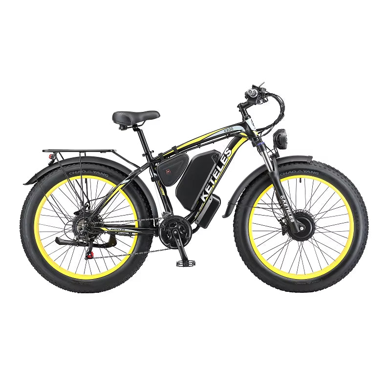 26X4.0 Inch Direct Sales 2000W Powerful Motor 17.5AH Lithium Battery Electric Bike Fat Tire E-Bike