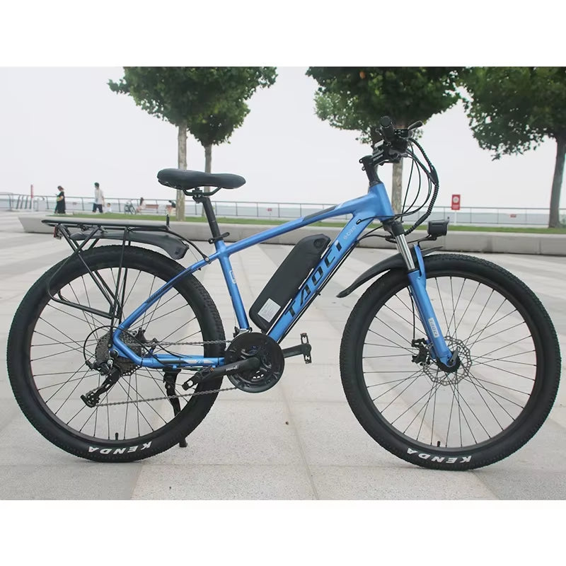 AKEZ Electric Bicycle 36V13AH Lithium Battery 350W Brushless Motor Adult E-Bike 26Inch Thin Tire Urban Commuting Electric Bike