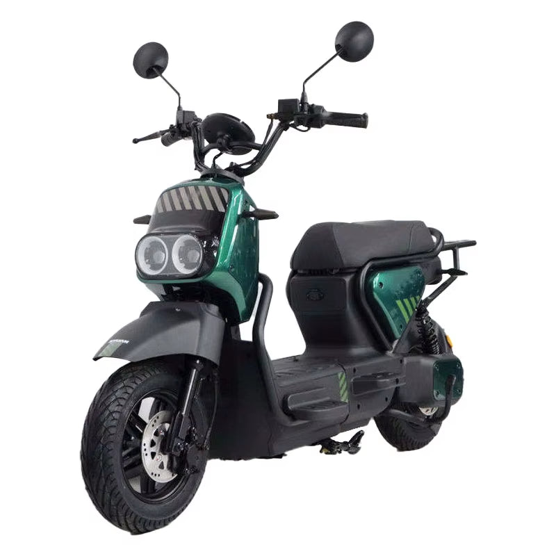 2 Wheel New 350W 500W 48V Electric Moped Bike with Pedals Electrica Ebike Scooter Electric Bike Bicycle