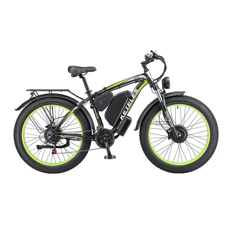 26X4.0 Inch Direct Sales 2000W Powerful Motor 17.5AH Lithium Battery Electric Bike Fat Tire E-Bike
