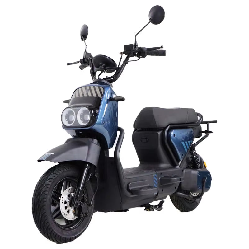 2 Wheel New 350W 500W 48V Electric Moped Bike with Pedals Electrica Ebike Scooter Electric Bike Bicycle