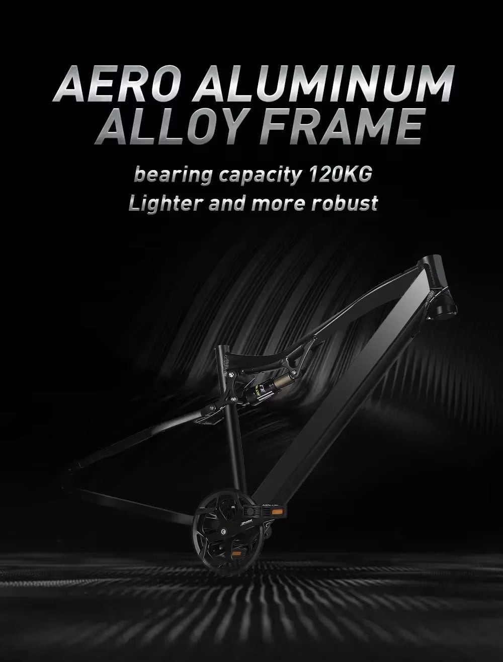 Electric Bike YG90 1000Wmotor 48V17AH Lithium Battery Adult Electric Bicycle 27.5-Inch Hydraulic Brake Mountain Off-Road E-Bike