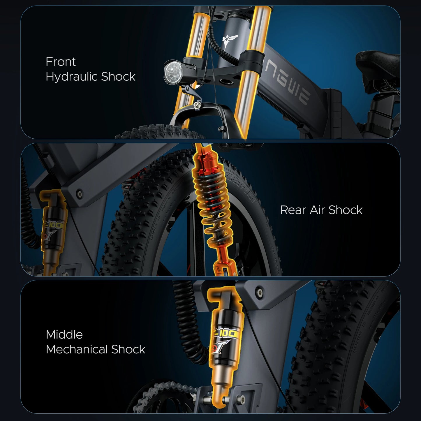 ENGWE X26 1000W Ebike 48V 29.2Ah