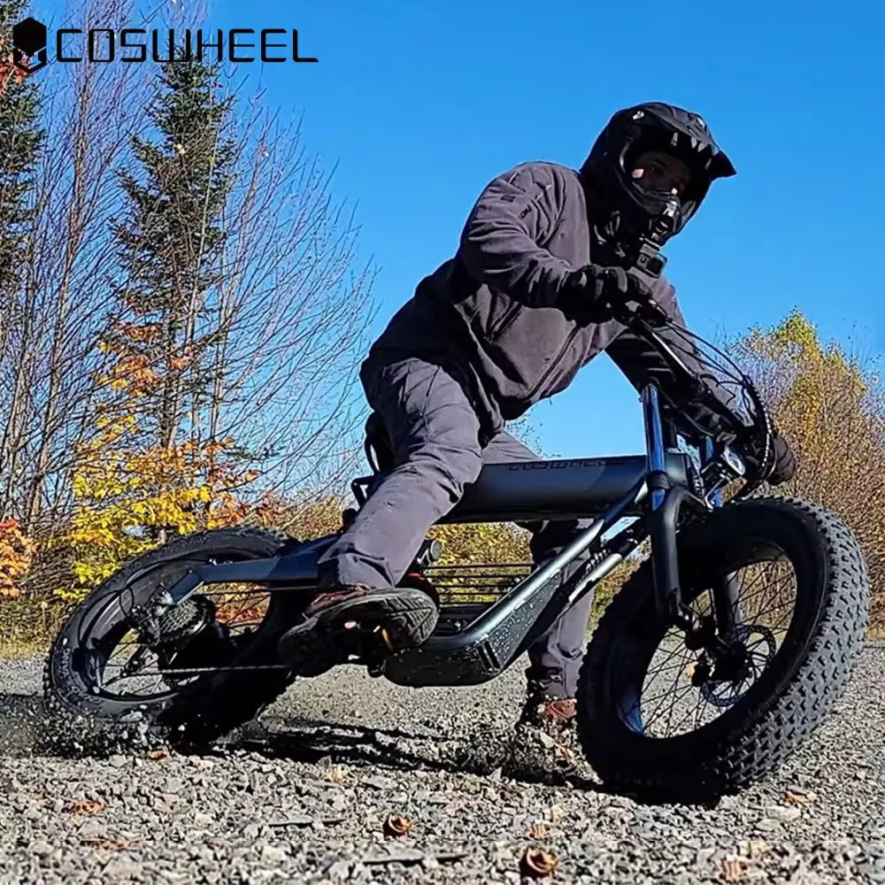 Electric Bike Coswheel T20 1000W Motor 48V20AH Detachable Battery Adult Electric Bicycle Mountain Off-Road 55Km/H Speed E-Bike